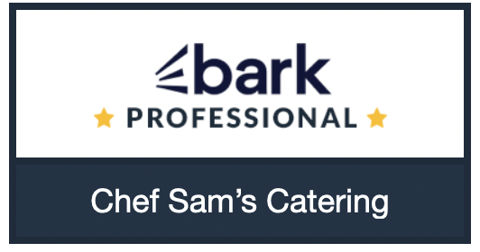 Bark professional catering logo